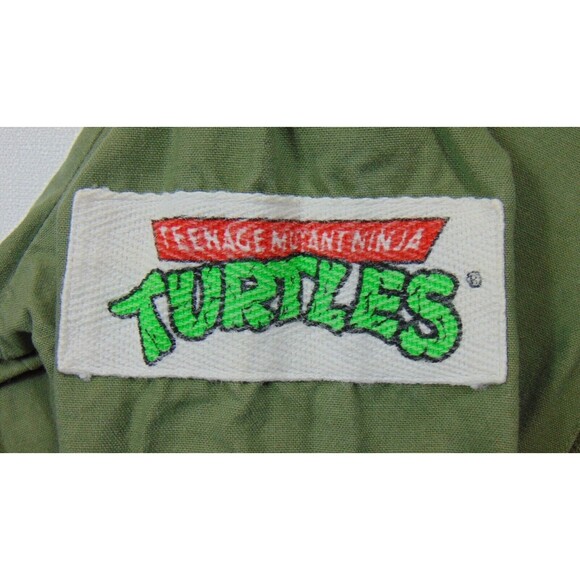 VTG 89 TMNT Jumpsuit Costume Mirage Studio Green 7/8 Teenage Mutant Ninja Turtle - Picture 7 of 12